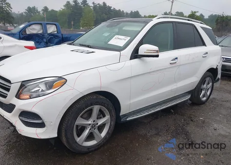 2018 Mercedes-Benz Gle 350 4Matic z USA, uszkodzony, nr VIN 4JGDA5HB2JB116920